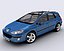 peugeot 407 3d model