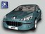peugeot 407 3d model