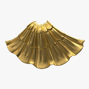 3D model Plaster Decorative Bow DS237