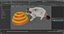 3D Ragdoll Cat Playing with Tower Track Toy Fur for Maya