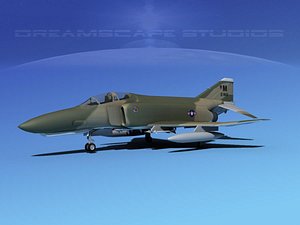 mcdonnell douglas f-4 phantom 3ds