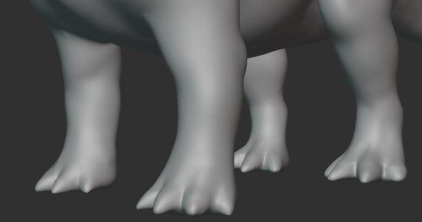 3D Diceratops Basemesh Low Poly model - TurboSquid 1993659