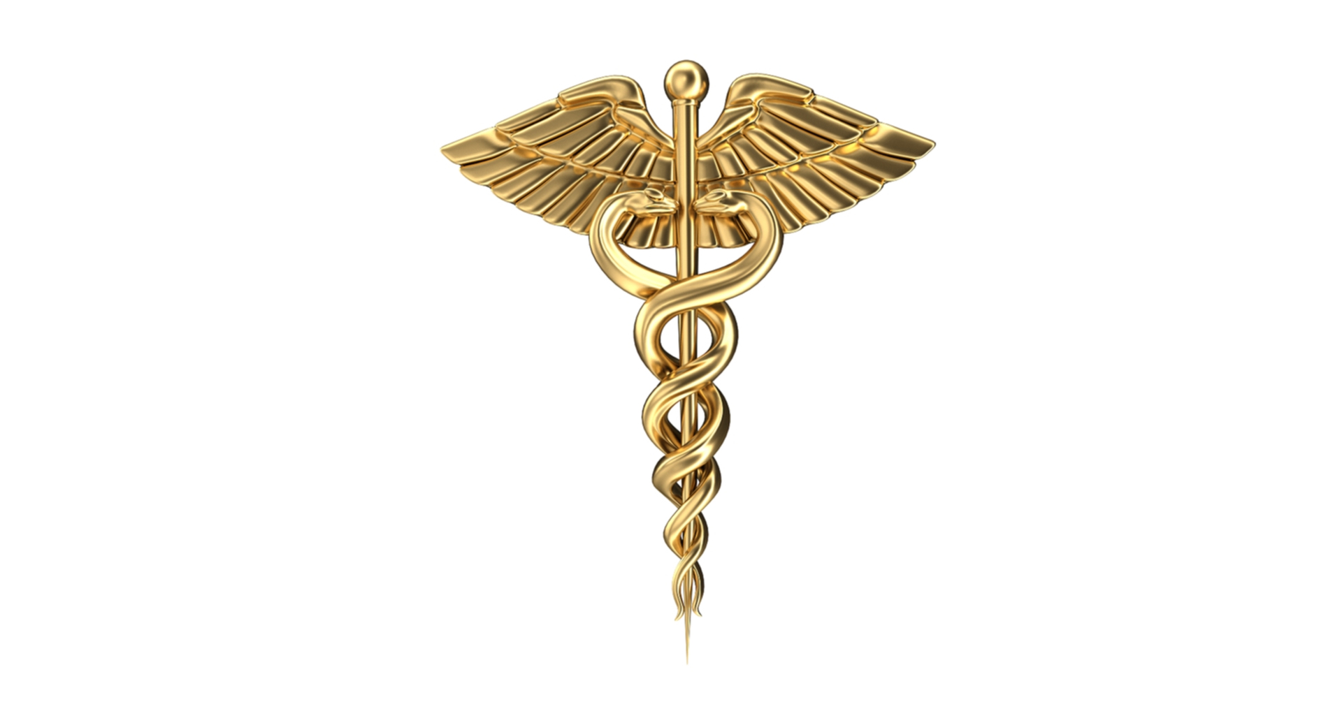 3d Model Realistic Caduceus - Turbosquid 1366067