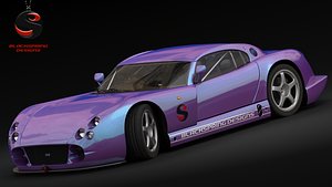 free tvr cerbera speed 12 3d model