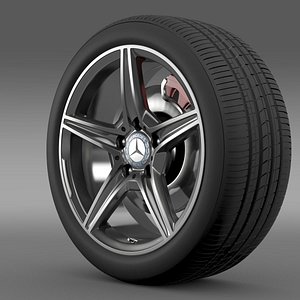 mercedes benz c 400 3d model