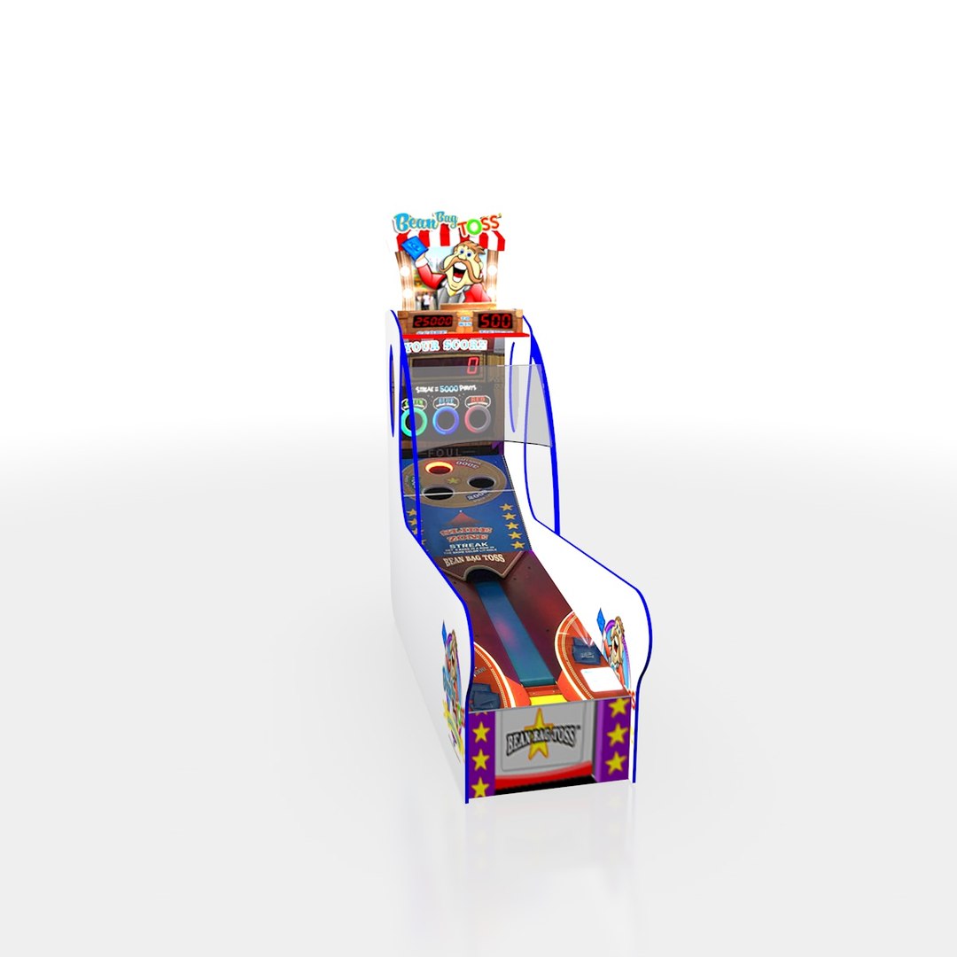 Bean bag toss arcade 3D model TurboSquid 1276569