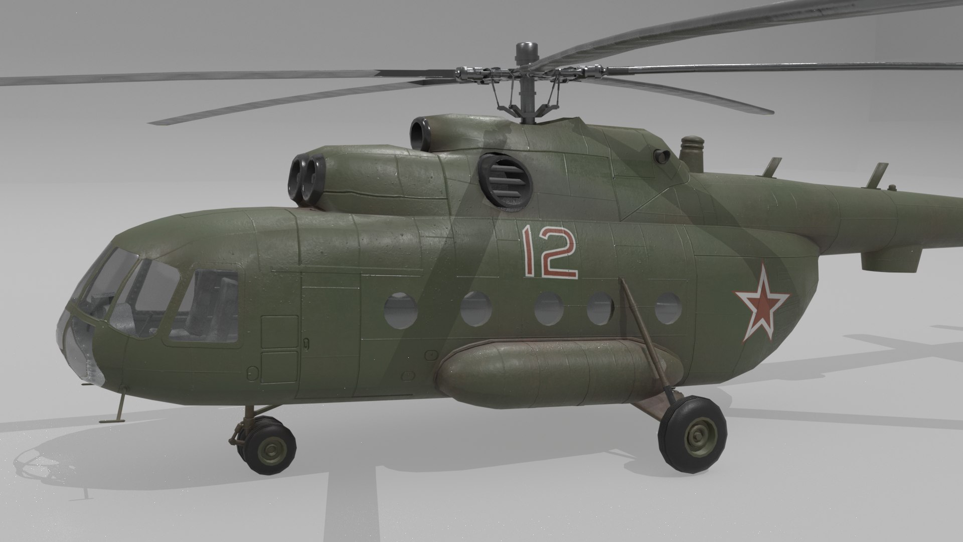 3D Model Ready Mil Mi 8 - TurboSquid 1462463