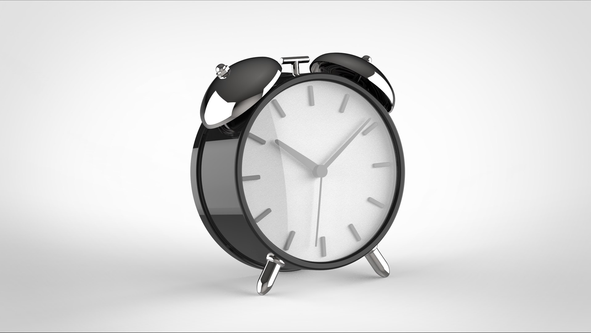 闹钟3d模型
