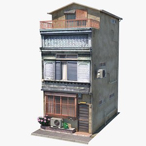 Tokyo House PBR Remastered 3D model