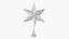 Star Topper v4 Silver 3D