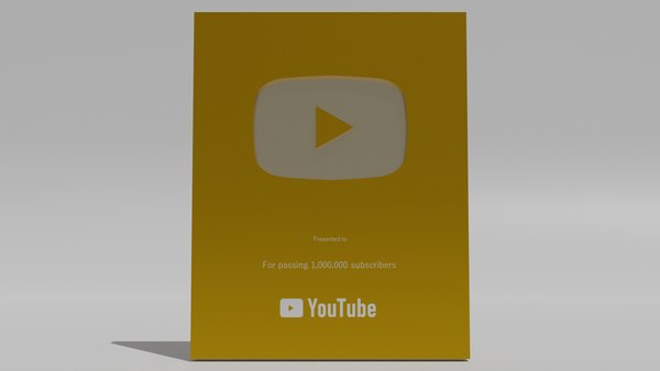 modelo 3d gold Creator Award - TurboSquid 1995610