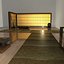 3d japanese tea house interior
