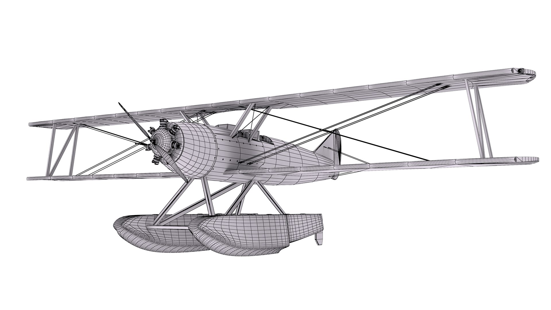 3D Floatplane - TurboSquid 1910624