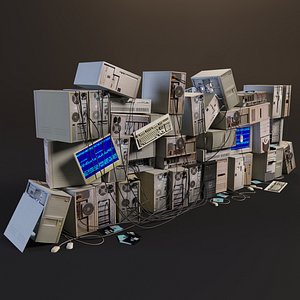 Bunch of old computers
