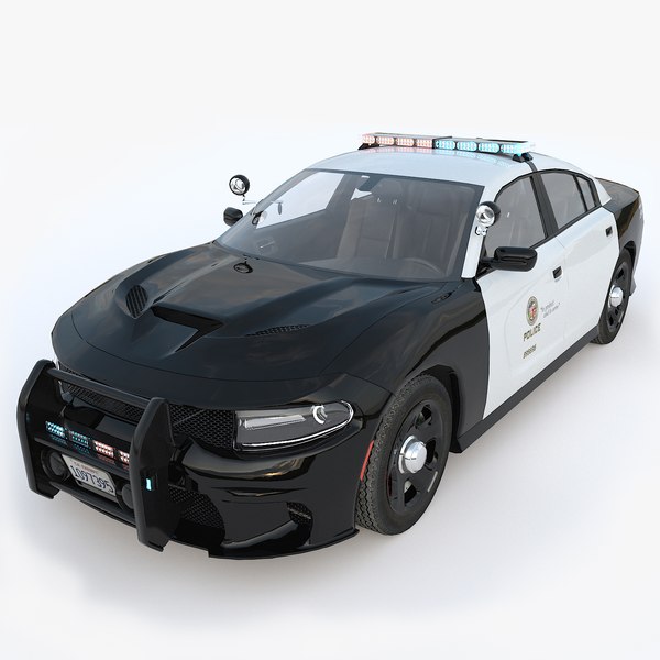 Dodge Charger Hellcat NY State Police model - TurboSquid 1712355