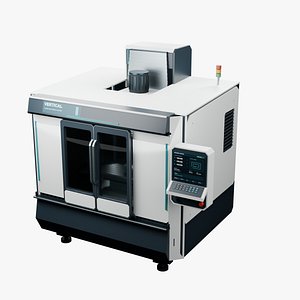 CNC Milling Machine - Animated 3-Axis Machining Center