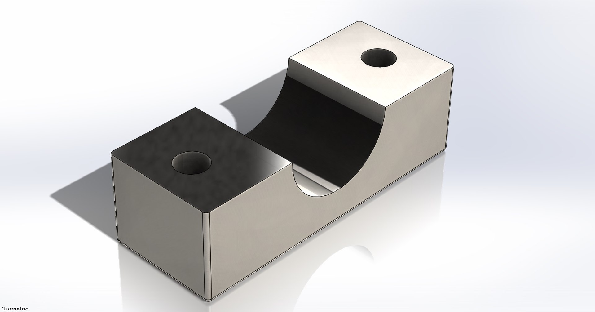Main Bearing Cap Engine Solidworks 3D Model - TurboSquid 1238721