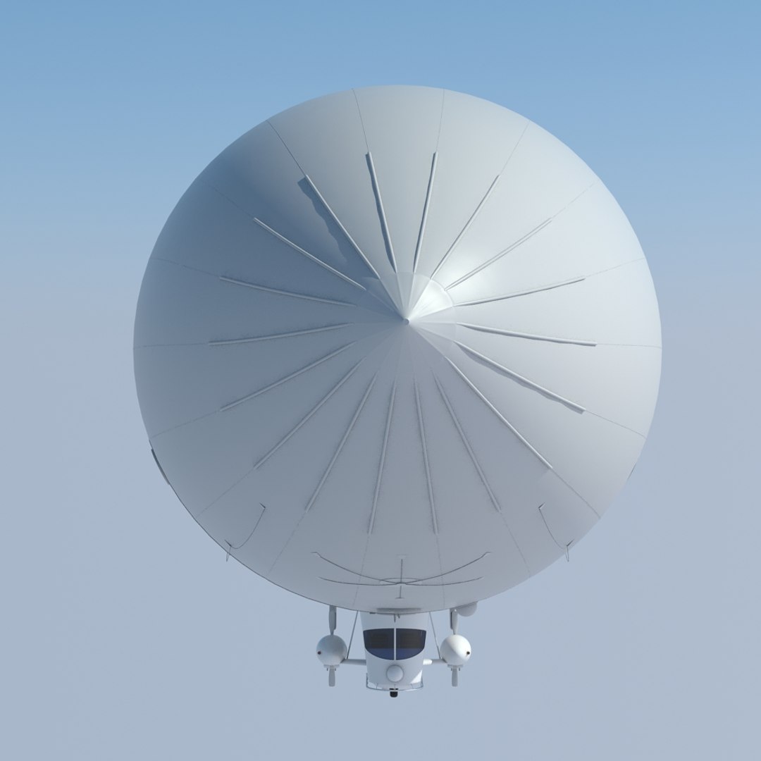 Generic Blimp 3d Max