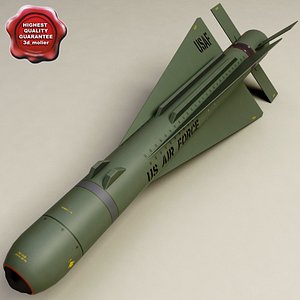 3ds aircraft missile agm-65b maverick