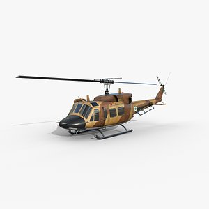 3D B212  Saudi Arabia helicopter