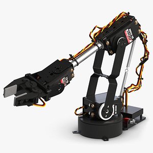 3d al5d robotic hand