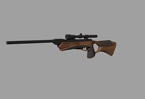 3ds max air rifle