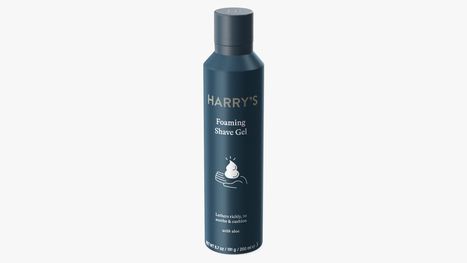 Shaving Cream Harry 3D model preview