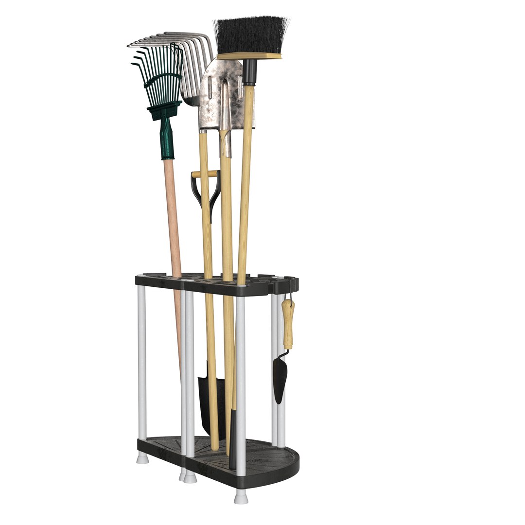 3D Model Corner Double Tool Rack - TurboSquid 2246143