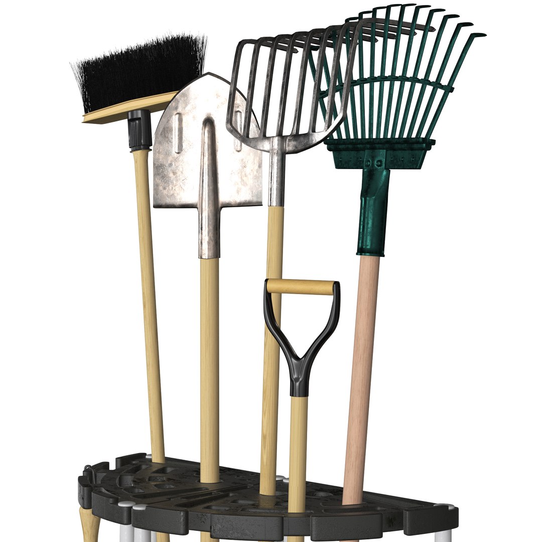 3D Model Corner Double Tool Rack - TurboSquid 2246143