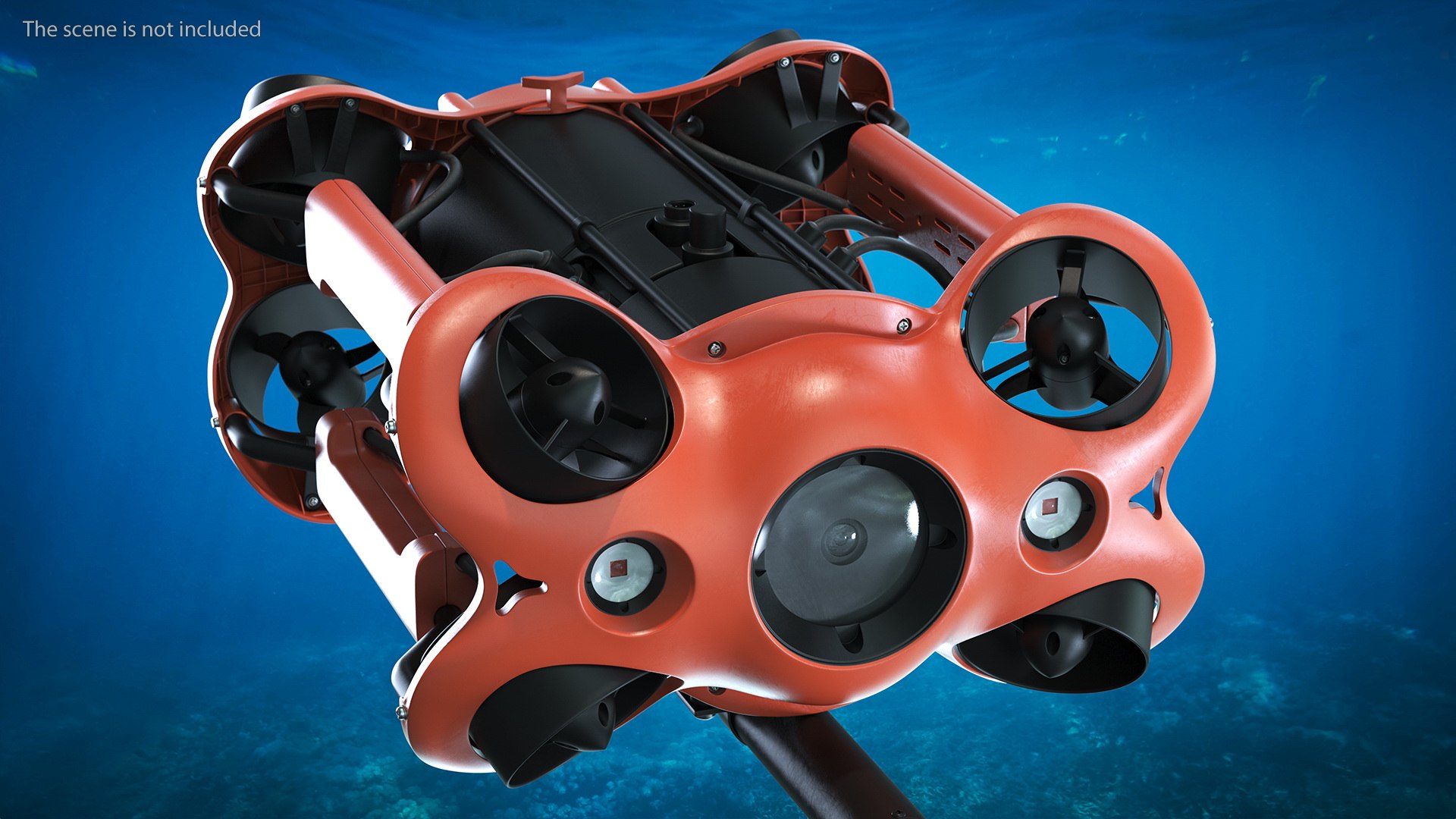 Professional Underwater Drone with Robotic Arm 3D - TurboSquid 1855728