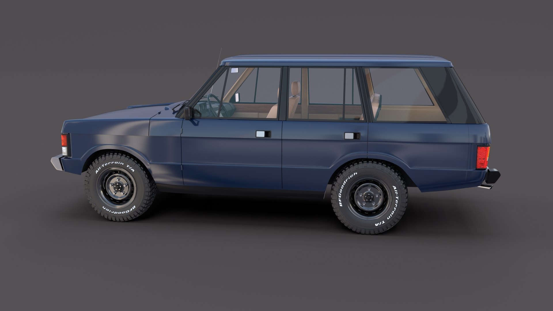 3D model rover range interior - TurboSquid 1502803