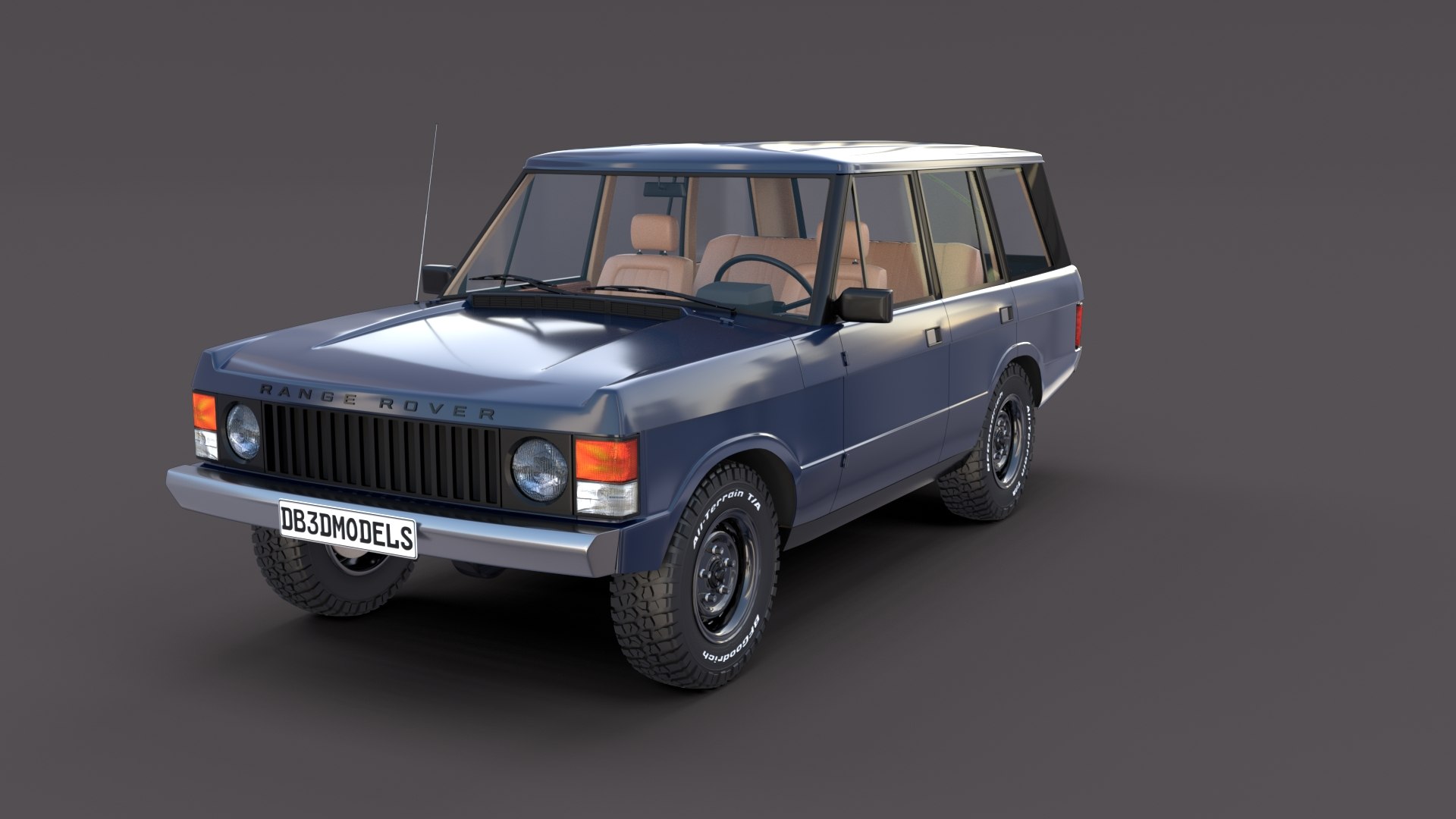 3D model rover range interior - TurboSquid 1502803