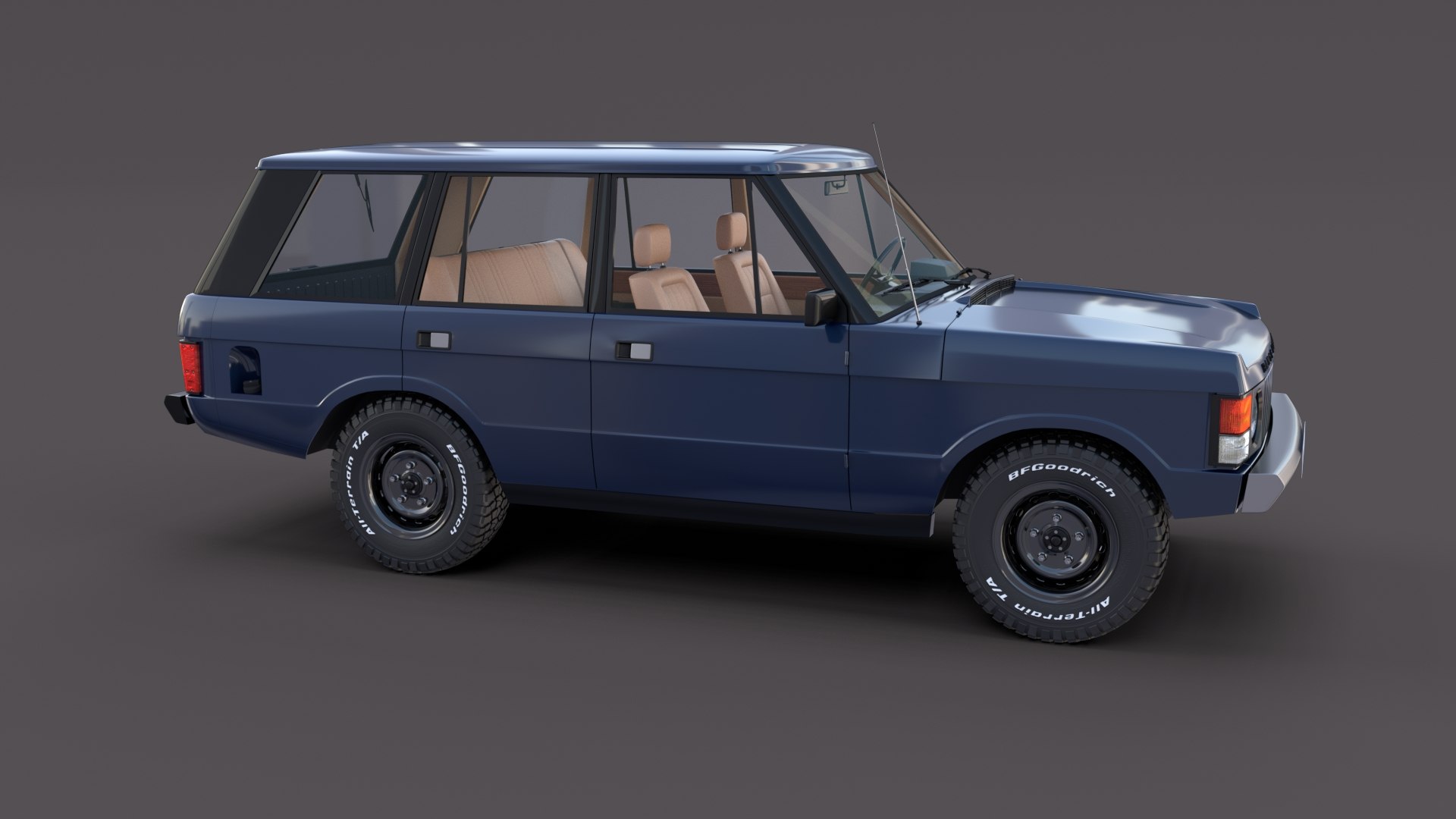 3D model rover range interior - TurboSquid 1502803