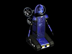 robot 3d max