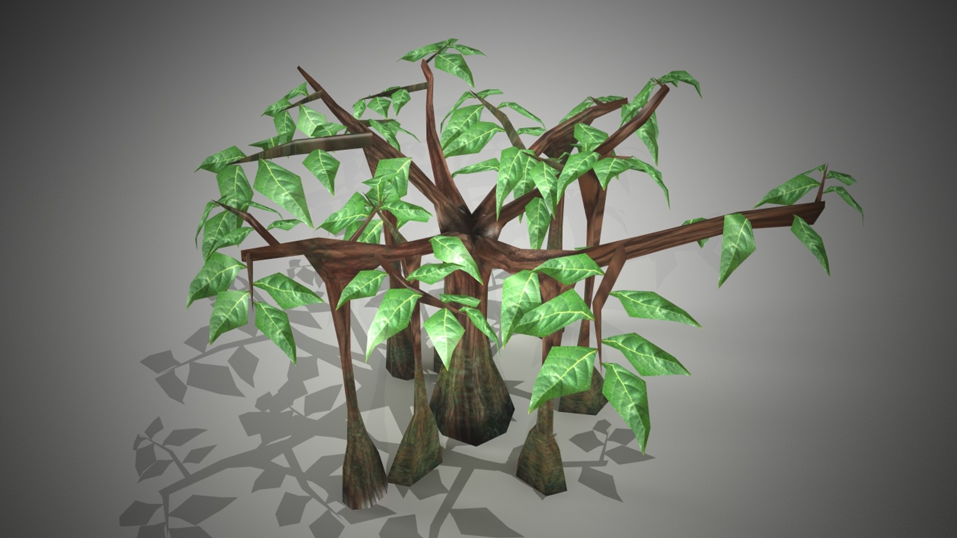 3d Ready Banyan Tree