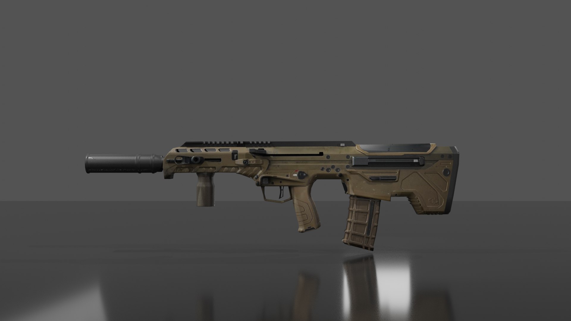 MDRX Rifle Model - TurboSquid 2010288