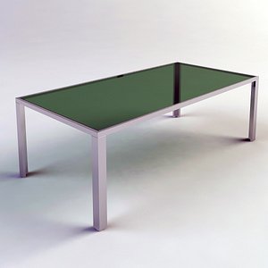 chrome glass table max
