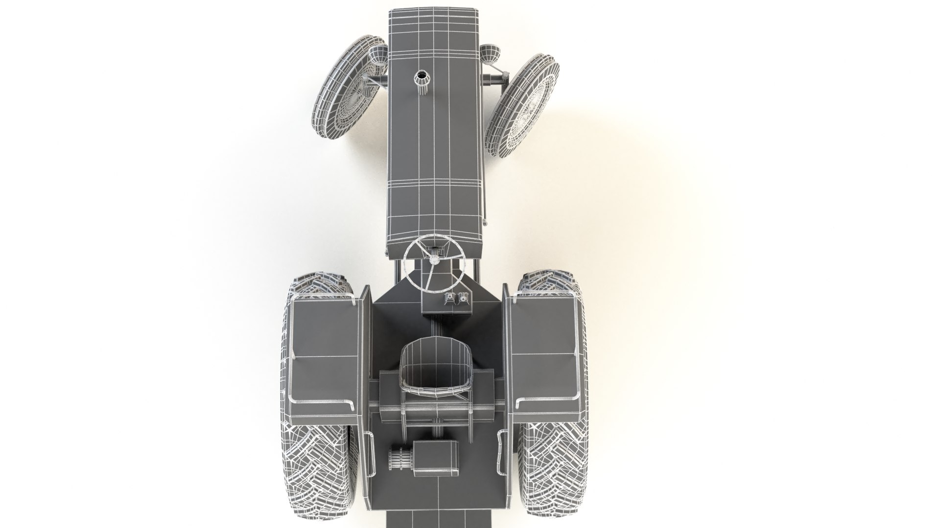 Tractor rigged 3D model - TurboSquid 1709136
