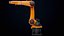 3D Industrial Robot Kuka KR10 PBR