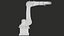 3D Industrial Robot Kuka KR10 PBR