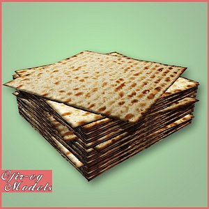 jewish matzah 3ds