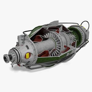 turbine metalness 3D model