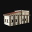 ANCIENT GREEK ROMAN STONE ROME HOUSE HUT BUILDING COLLECTION