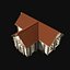 ANCIENT GREEK ROMAN STONE ROME HOUSE HUT BUILDING COLLECTION