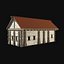 ANCIENT GREEK ROMAN STONE ROME HOUSE HUT BUILDING COLLECTION