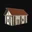 ANCIENT GREEK ROMAN STONE ROME HOUSE HUT BUILDING COLLECTION