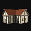 ANCIENT GREEK ROMAN STONE ROME HOUSE HUT BUILDING COLLECTION