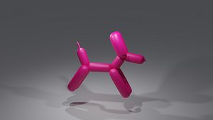 3D Balloon dog