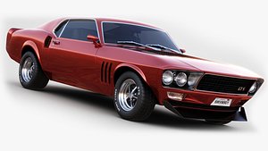 Generic American Muscle Car