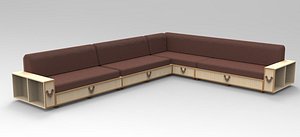 3D sofa real